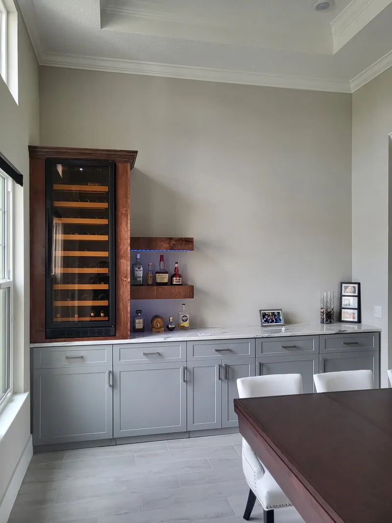 Sarasota custom cabinetry — custom storage designed and installed by Dream Closets in Sarasota, FL