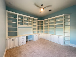 Custom Home Offices installation in Siesta Key, FL by Dream Closets