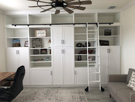Custom Built-Ins installation in Parrish, FL by Dream Closets